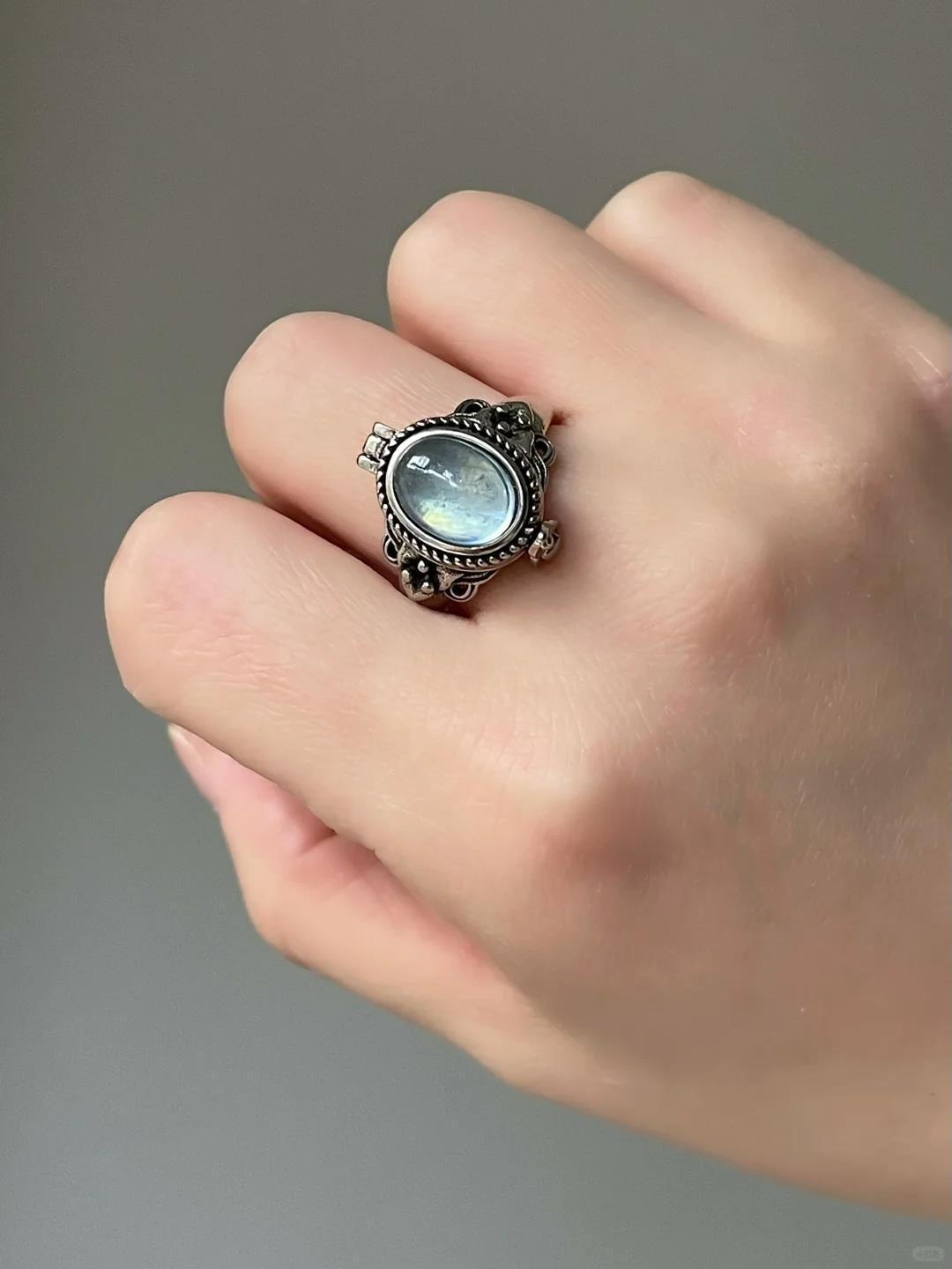 

Европейское винтажное медное кольцо с компасом «Звездное небо», дизайн «Корона-ромб»