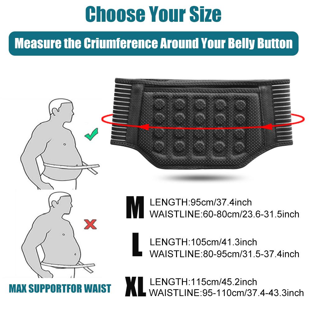 Adjustable Back Brace Breathable Lumbar Support Belt For Lower Back Pain Relief Work Lifting Sciatica Herniated Disc