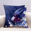 Opular Hot Hollow Knight SilksongCool  Doublesided Print Pillow Case for Sofa Living Room Home Office Decor Protective Cover