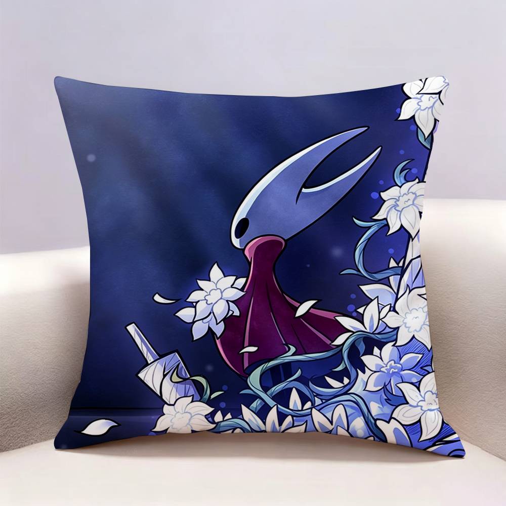 Opular Hot Hollow Knight SilksongCool Doublesided Print Pillow Case for Sofa Living Room Home Office Decor Protective Cover