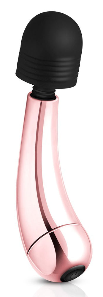 Mini Wand Curve Massager 13 x 3 cm - Tête 30mm - Rosy Gold - Wands Classiques