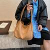 Large-capacity Soft Leather Bag Women's New Foreign-style Texture Shoulder Underarm Bag Tote Bag Women's Bag