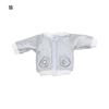 Cool 1/12 Dolls Kids Gift Toys Hoodies Doll Jeans PU Leather Jackets Fashion Ripped Pants
