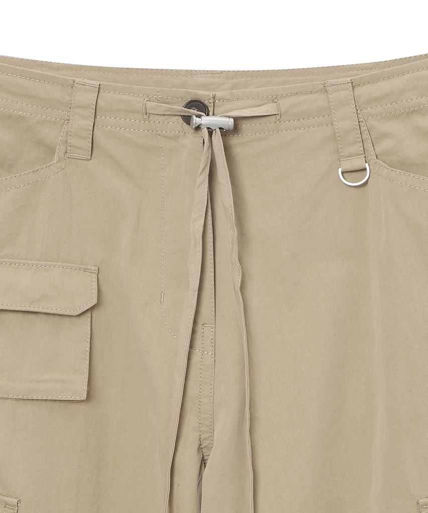 Syupeodeulai Women'S Cargo Wide Pants 2 Dark Beige Sdfldaq47Dbe