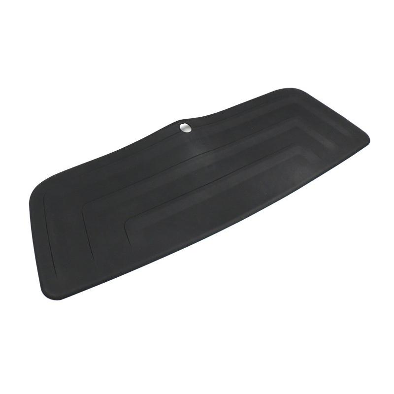 For Tesla Model Y -2022 Car Rear Trunk Mat Rear Guard Strip Anti Kick Scratch Protection Trunk Door Film TPE Protective