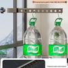 Anti-theft Balcony & Window Clothes Drying Rack with Railing Hooks for Dorms & Households
