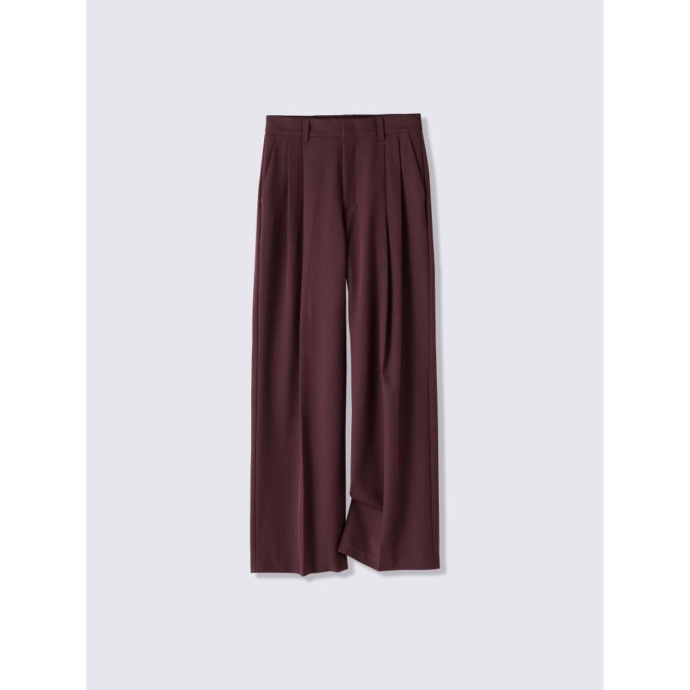 GU by Uniqlo Tuck Wide Pants Mn