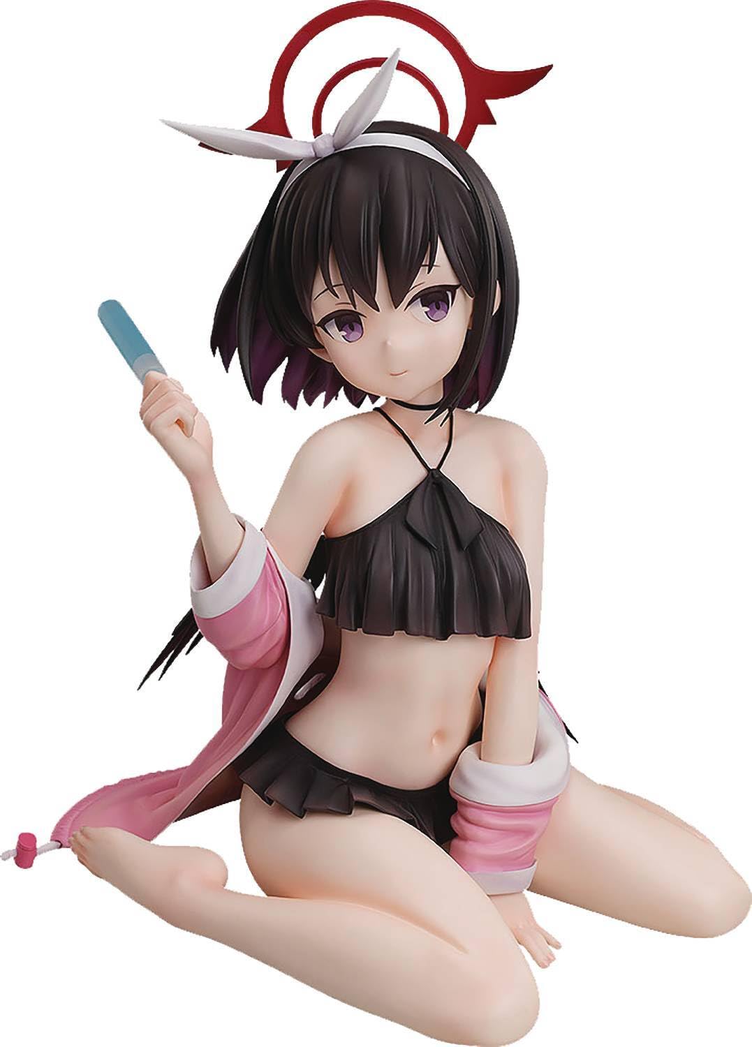 

FREEing Blue Archive Mashiro Shizuyama Swimsuit Scale Plastic Painted Finished Figure Ver. 1/4 розовый