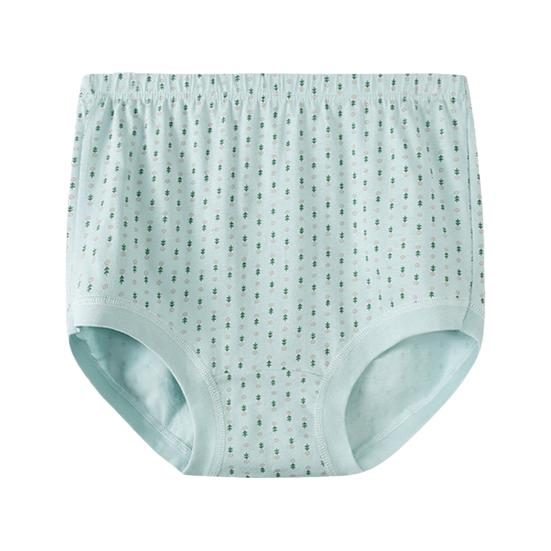 Women'S Cotton Underwear High Waisted Granny Panties Soft Full Coverage Briefs