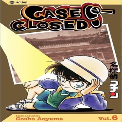 Case Closed Vol. 6 by Gosho Aoyama Paperback Book 9781591168386