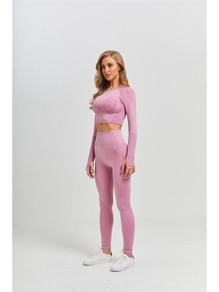 Seamless Women's Yoga Set: 2/3/5PCS Workout Sportswear