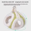 Autumn and Winter New Plush Dog Walking Leash Pet Chest Harness Vest Style Adjustable Small and Medium-sized Anti Slip Pet