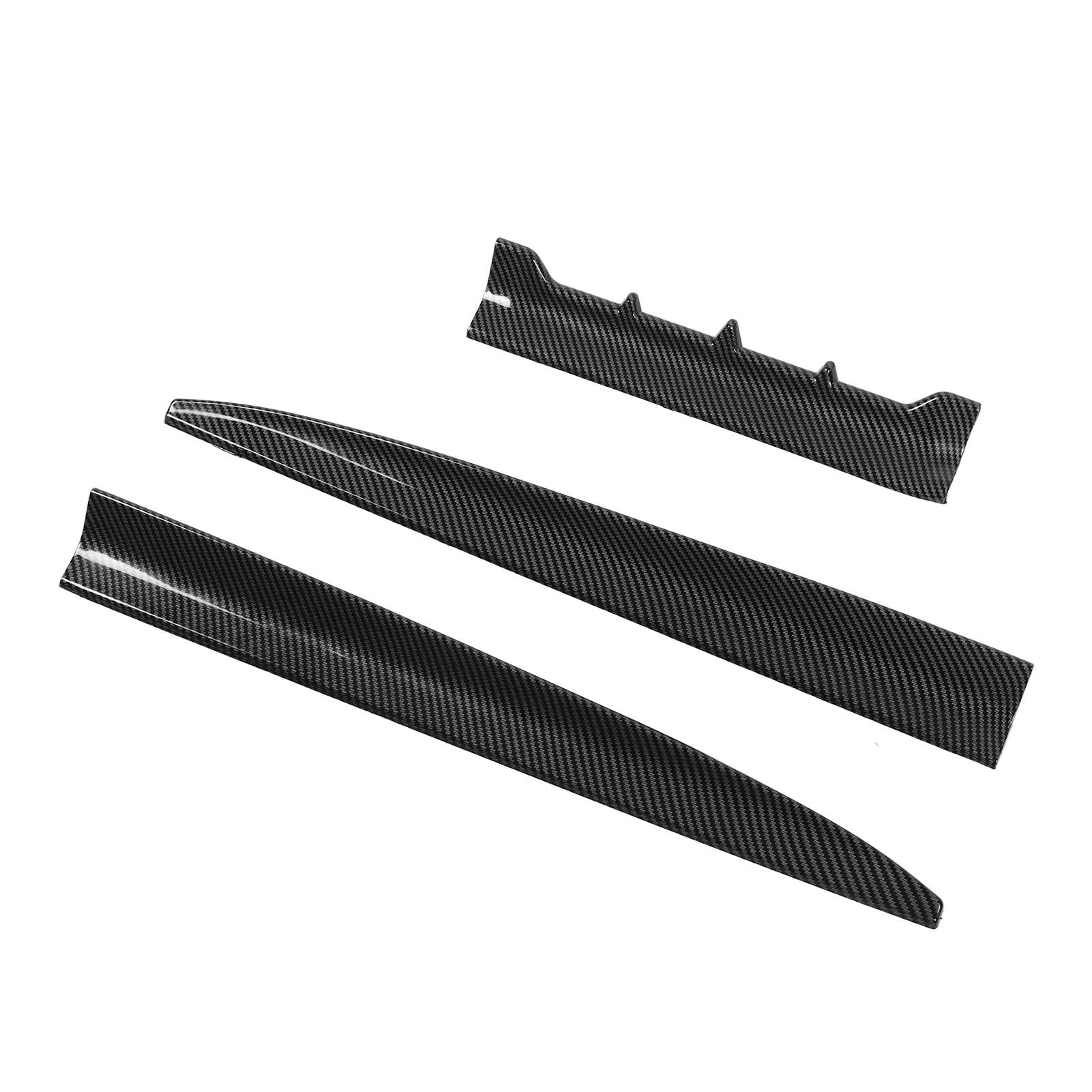 

3 шт. Задний спойлер багажника 52,95 дюйма Снижение сопротивления ветра Спойлер крыла багажника Универсальный для автомобилей