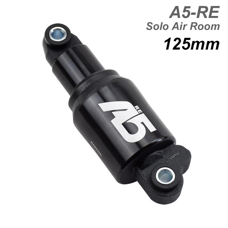 

KS A5-RE Bicycle Rear Shock Solo Air Suspension Damper Mountain MTB Bike Rear Shock Absorber 125/150/165/190mm 125mm Black