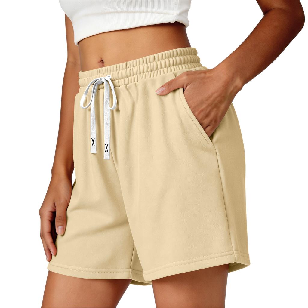 Women's Casual Loose-Fit Shorts With Pockets