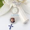 HX6F Elegant Bridal Bouquet Photo Charm Unique Accessory Photo Charm Bowknot Lapel Pin Jewelry For Wedding Day