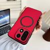 For OnePlus 15 Case Luxury PU Skin Magnetic MagSafe Protective Back Cover Case For Oneplus15 One Plus 15 1+15 Phone Shell