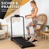 Electric Treadmill, Foldable for Home Up To 12 Km/h, with App, Remote Control and LED Display, Adjustable Incline, Up To 120kg, LED Display, 0.75 HP