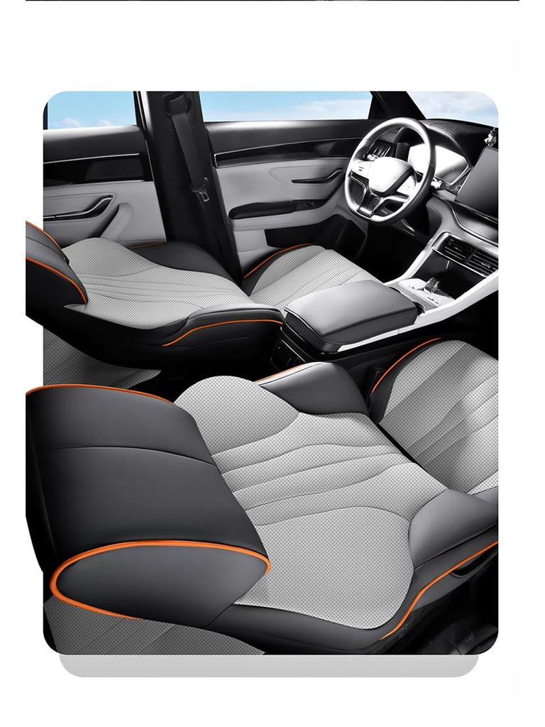 All-Season Full Surround Seat Cover for BYD Song Plus/DMI Five-Seater Car Cushion