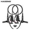 HASSNS Mountain Bike Hydraulic Disc Brakes with Metal Pads