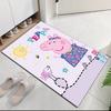 Peppa Pig Printed Carpet, for Office Chair Living Room Bedroom Kitchen Room Decor Gifts.