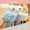 Plush Parrot Series Toy Keychain Clap Ring Cartoon Pendant Gifts Decoration