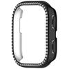 For Huami Amazfit Bip 6 (A2435) Watch Case Rhinestone Decor Hollow Electroplating PC Watch Cover