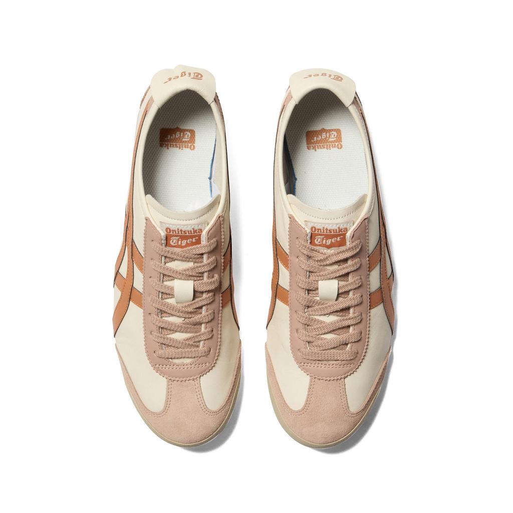 ONITSUKA TIGER Mexico 66 Retro Sports Low Top Casual Shoes Unisex Beige Orange 1183C102-204