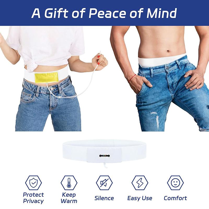 1 Set Urine Test Complete Kit With Adjustable Belt And Temperature Test Strips Silicone Funnel Urine Test Kit For Hospital Home