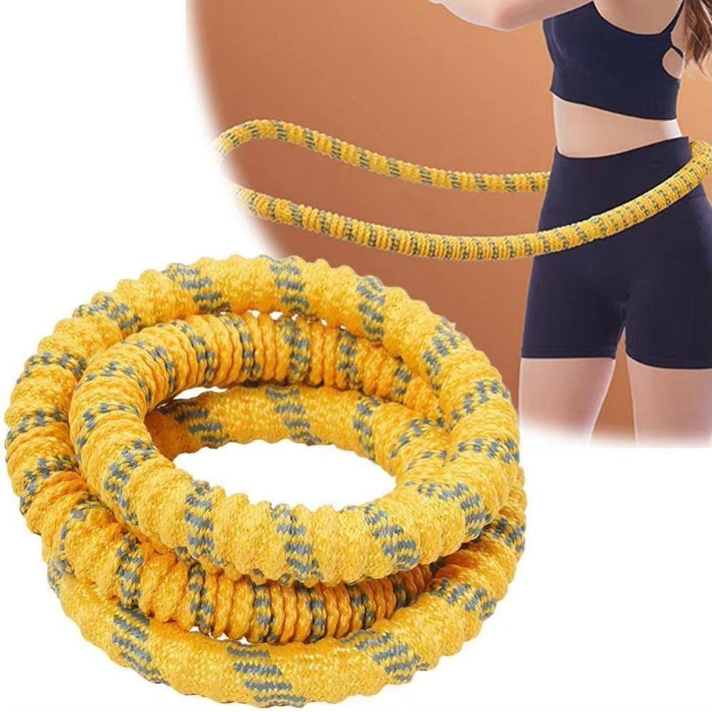 Aro de Hula Hoop Esportivo Portátil para Queimar Gordura Círculo Durável para Perda de Peso Equipamento de Fitness