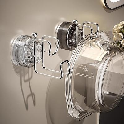 Bathroom Universal Hook Suction Cup Iron Art No Drilling Wall Mounted Storage Hook Household Storage Products