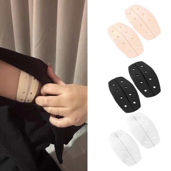 4 Pcs Bra Strap Pads Silicone Anti-Slip Bra Strap Cushion Relieve Pain Shoulder Pads Bra Strap Holders for Slipping