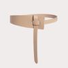 New Women's Soft Knotted PU Waist Cover Simple and Versatile Fashion Women's Waist Belt