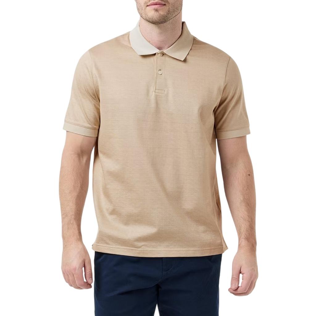 Ted Baker Mens Auguso Textured Jacquard Polo Shirt