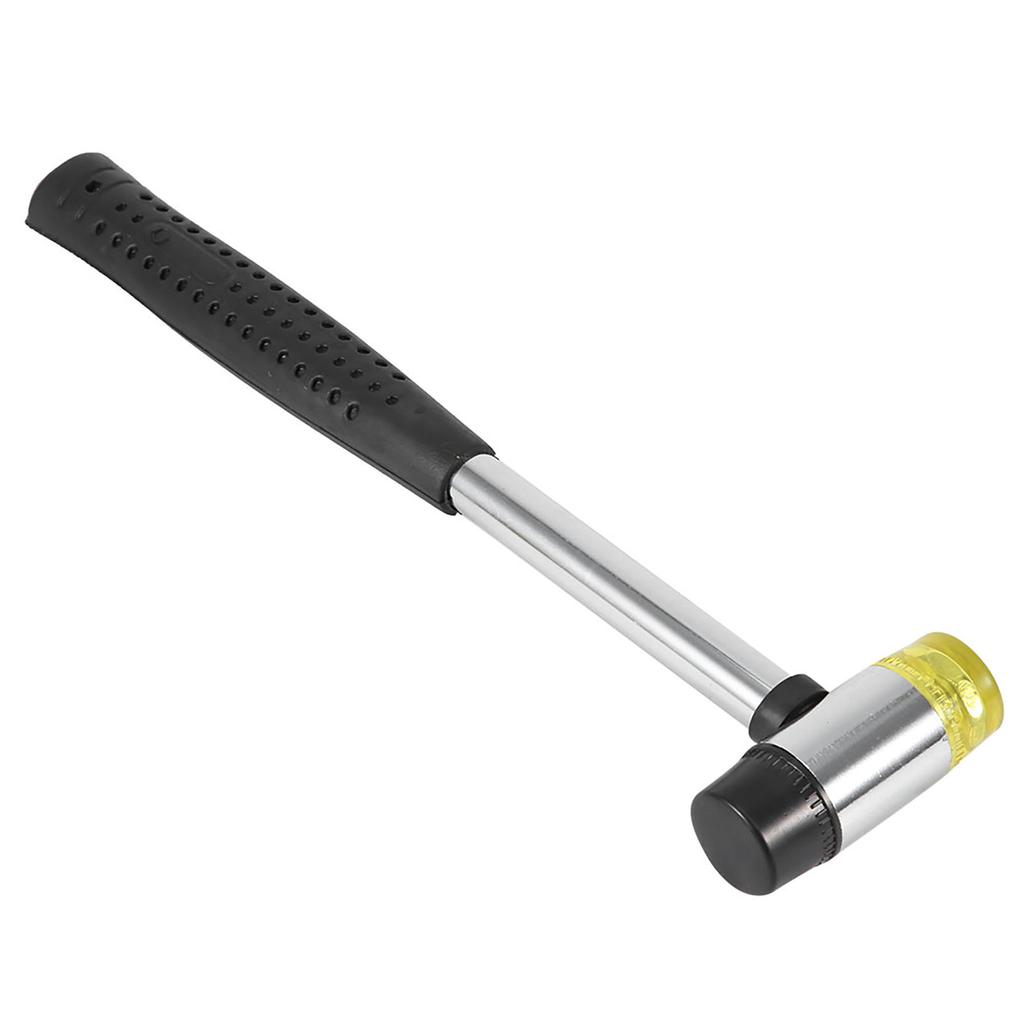 Double Face Detachable Rubber Hd Hammer Lther Craft Handcraft   with Steel Handle
