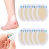 15Pcs Blister Plasters Hydrocolloid Invisible Blister Cushion Gel Blister Prevention for Heel Foot Toe and Guard Skin (Rectangle Styles)