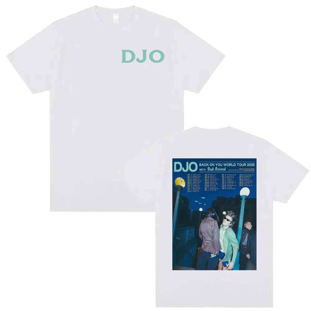 Djo Back on You World Tour Tshirts Joe Keery New Fans Gift T Shirts Unisex Women Fashion Casual Cotton Oversized Top Unisex