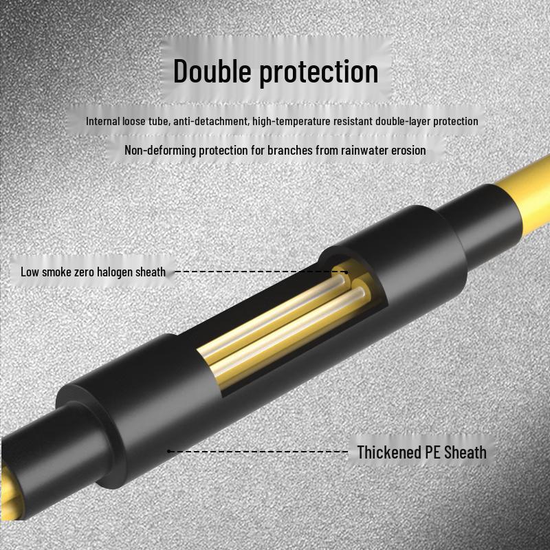 Suhao Single Mode Indoor Bundled Fiber Optic Patch Cable