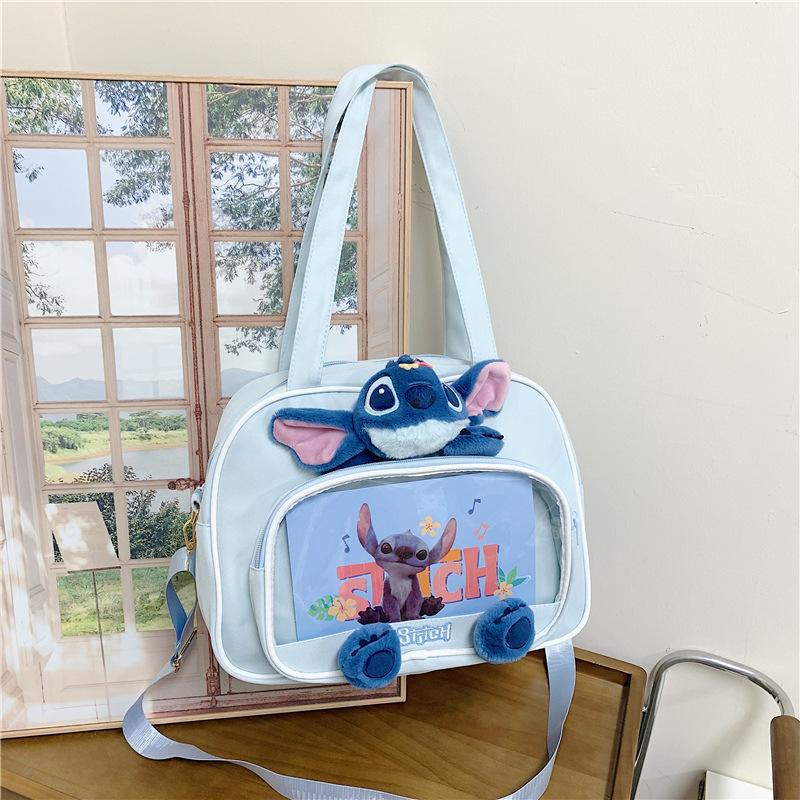 New Cartoon Shoulder Bag Lightweight Large-capacity Pain Bag Crossbody New Travel Leisure Backpack