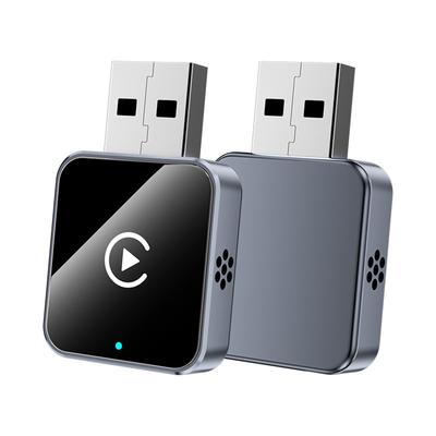2-in-1 Wireless Android Auto Adapter, Plug Play Converts Wired To Wireless, Fast Auto-Connect, No Delay