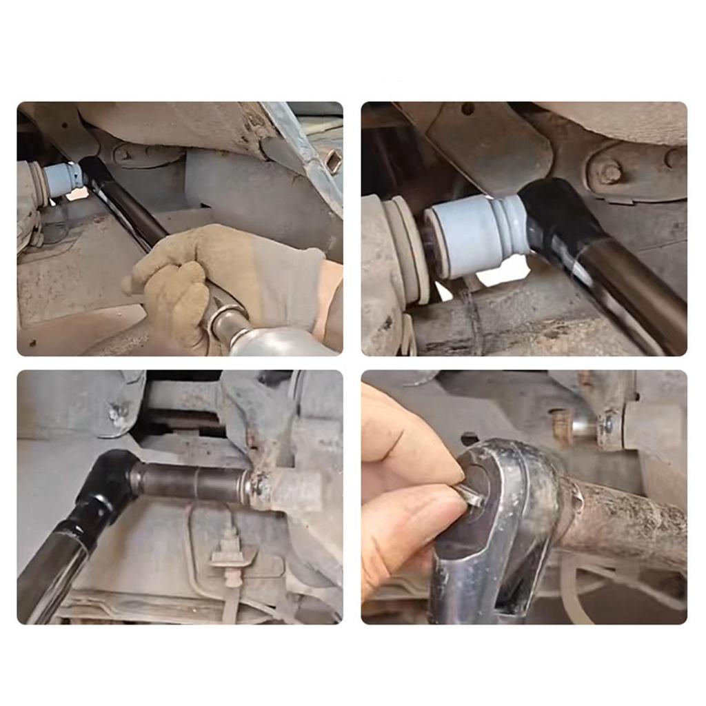 1/2 Offset Extension Wrench for Tight Space Repair Tool Flexible Bar Impact