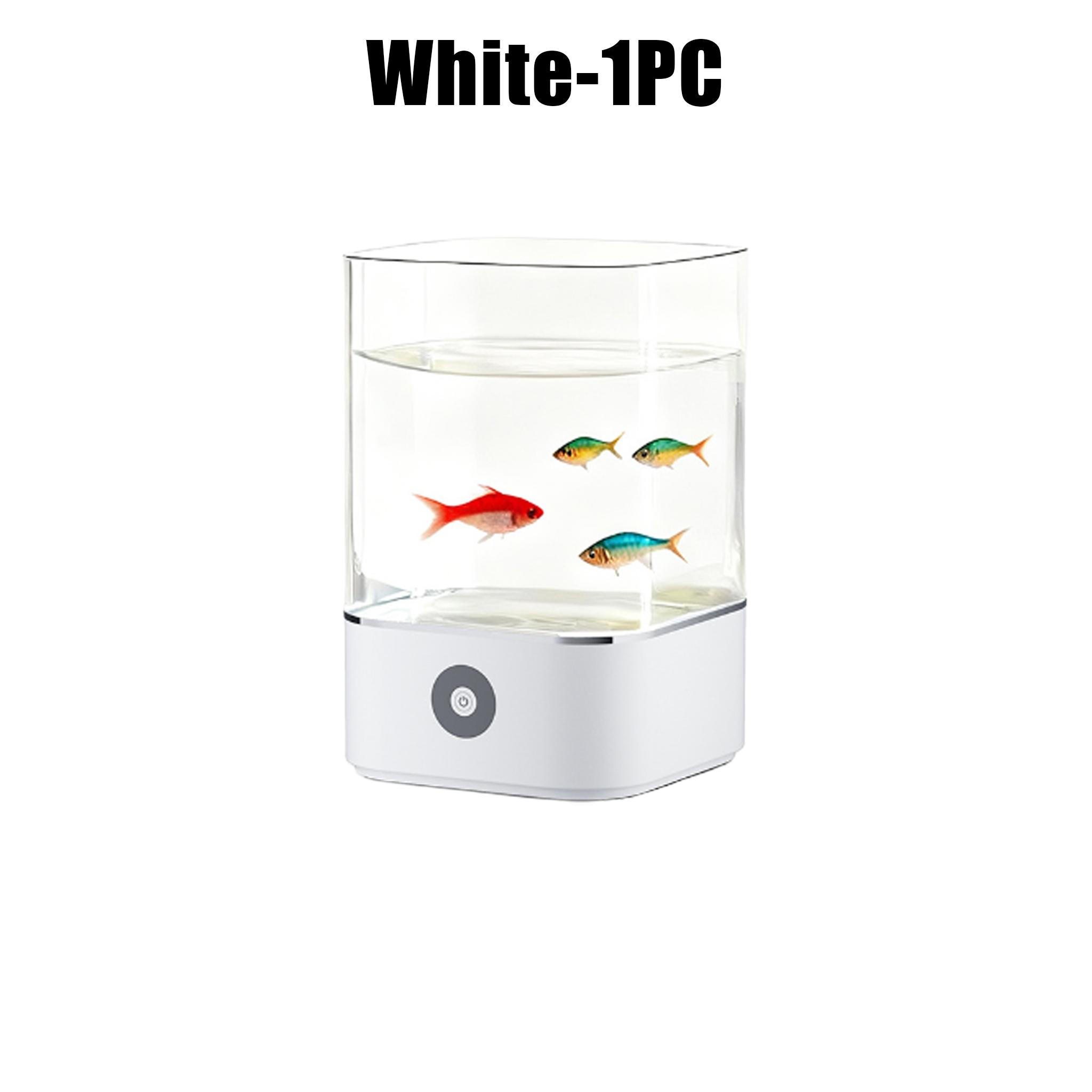 

Aquarium Lamp Design Bedroom Air Purifier with USB Powered Color Changing Night Light Bedside Gift Light