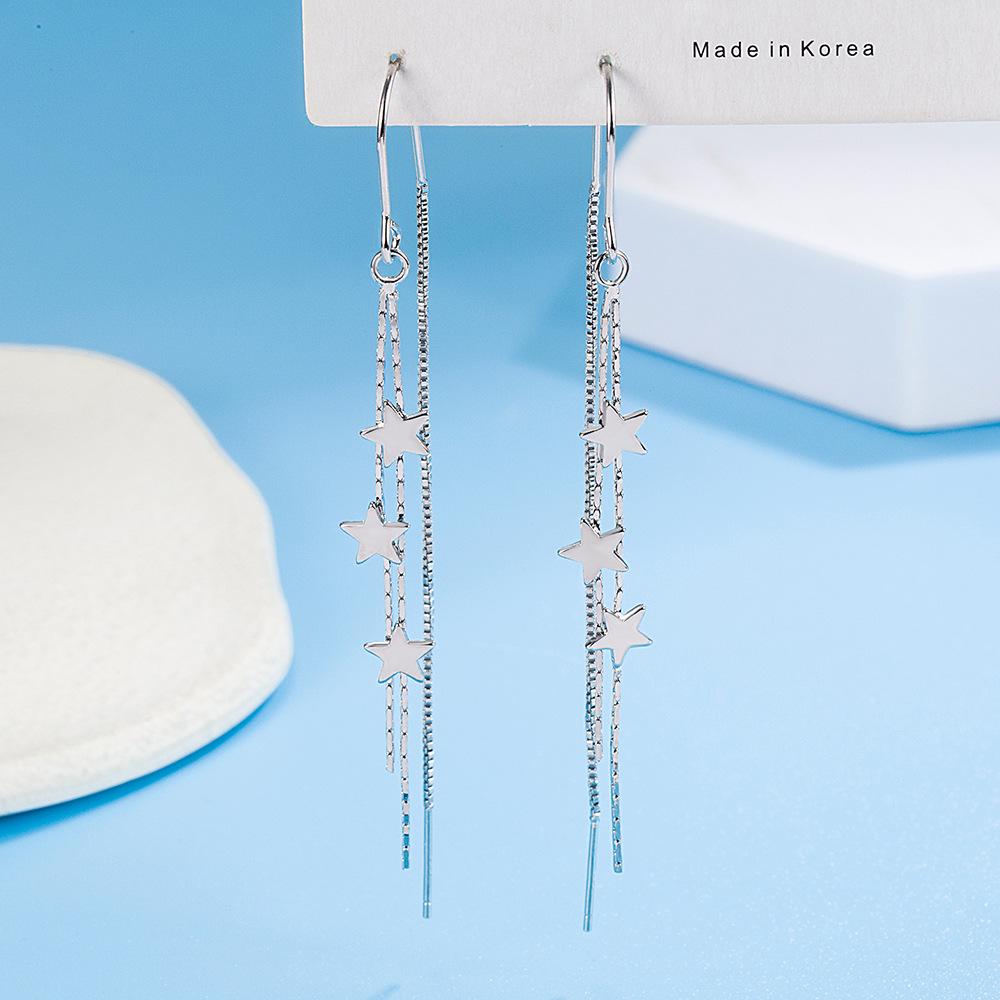 Star Tassel Long Earrings: Trendy, Elegant, and Versatile 2022 Style for Women