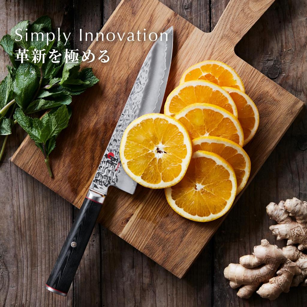 MIYABI Small Knife 130mm Made in Damascus Steel Fruit Petty Stainless Made in Seki Gifu Prefecture Japanese "5000FCD Japan" Knife, Multi-layered