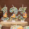 Creative Digital Birthday Candle Cake Party Decoration Birthday Candle Diy Castle Candle