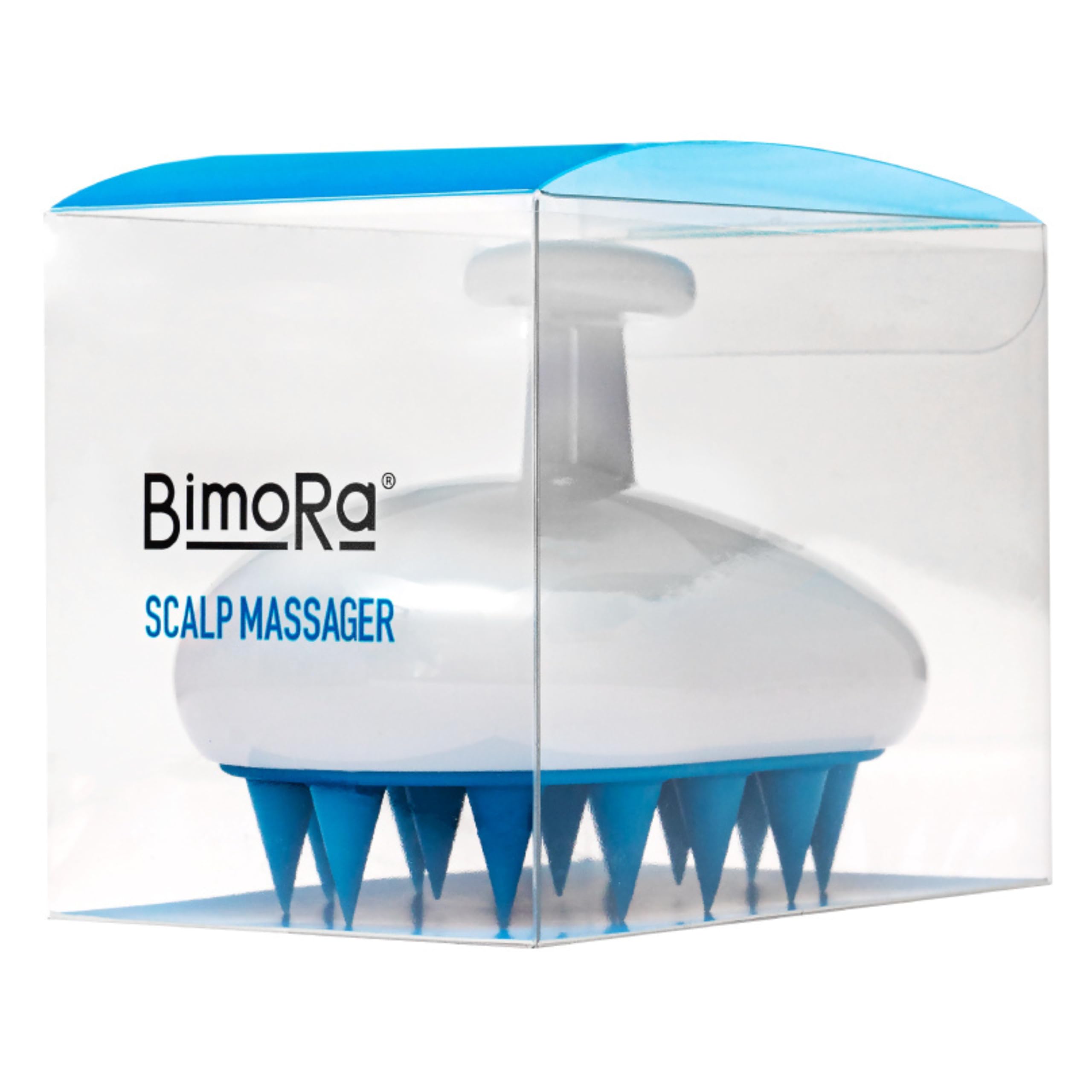 

BimoRa Shampoo Brush for Men and Women, Silicone Scalp Brush for Washing Hair, Scalp Massager (1 Brush)