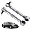 Rear Toe Control Arms Kit Adjustable for Lexus IS300 2001-2005 GS300 1998-2005 Silver Steel New