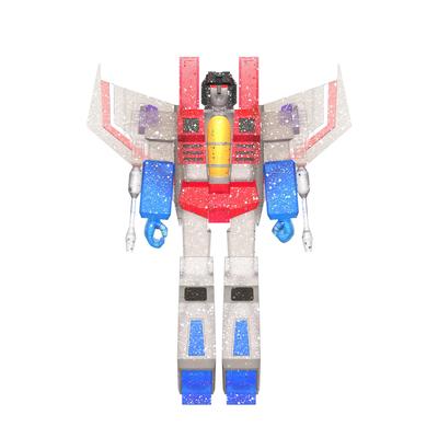 Super7 Transformers Ghost of Starscream (Translucent Glitter) - 3.75" Transformers Action Figure, Classic Cartoon Collectible, Retro Toy