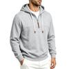 Heren S Half-ritssluiting Hoodie Sweatshirt Effen Kleur Casual Lange Mouwen Pullover