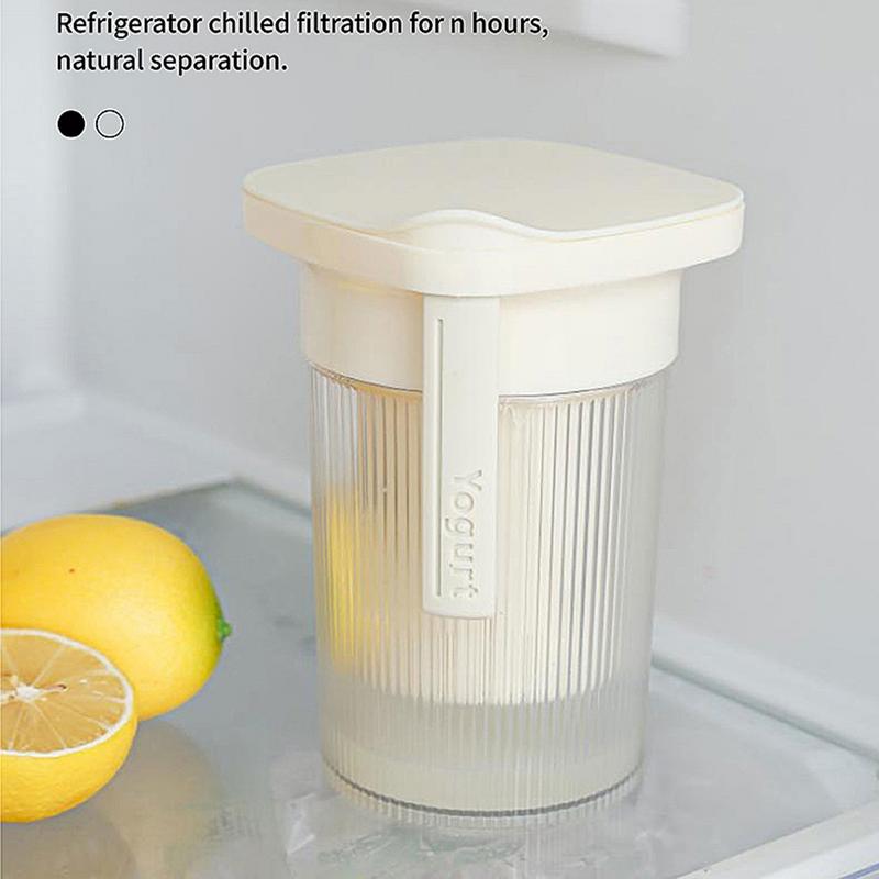 

Cheese Yogurt Strainer Ultra Fine Mesh Bag Cheese Yogurt Strainer Reusable Small Whey Separator Tool Press Container Kitchen